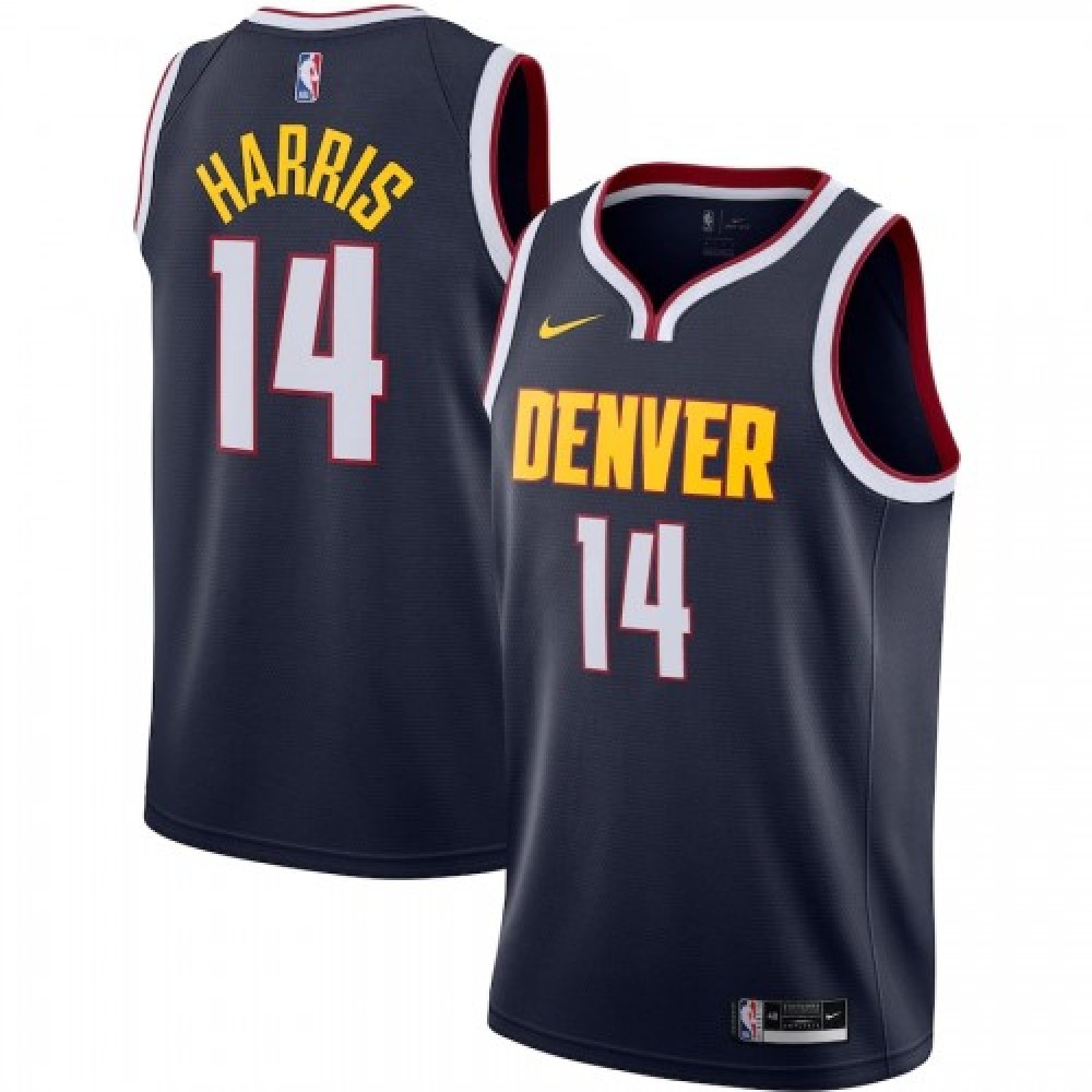 Men's Denver Nuggets Gary Harris #14 Navy 2020/21 Swingman Jersey - Icon Edition-Pro Kit Vault | Brand New 26/27 Sports Jerseys